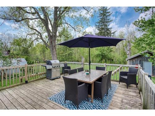 1539 Brock Road, Flamborough, ON - Outdoor With Deck Patio Veranda With Exterior