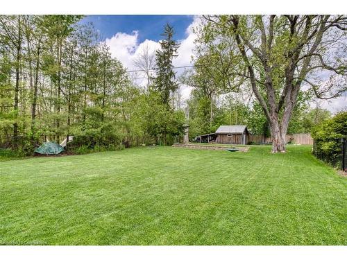 1539 Brock Road, Flamborough, ON - Outdoor With Backyard