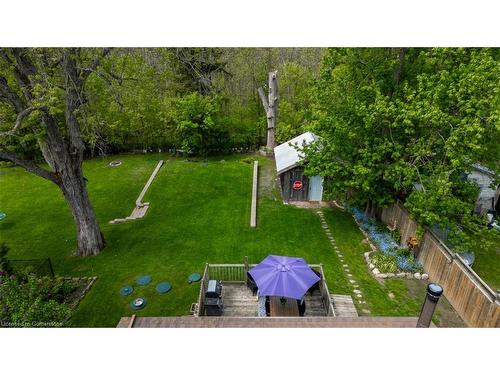 1539 Brock Road, Flamborough, ON - Outdoor With Backyard