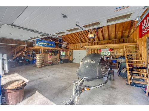 2593 North Shore Drive, Lowbanks, ON - Indoor Photo Showing Garage