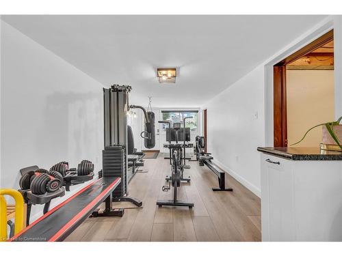 486 Winniett Street, Caledonia, ON - Indoor Photo Showing Gym Room