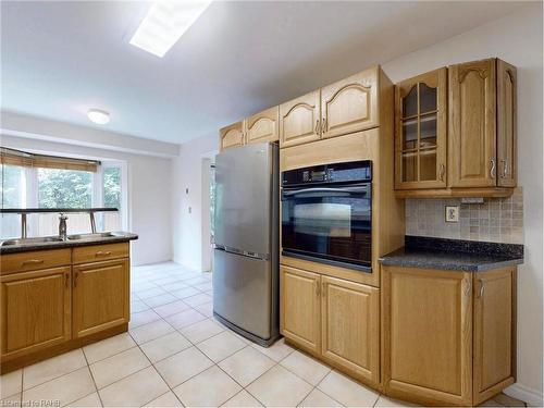 2192 Margot Street, Oakville, ON - Indoor Photo Showing Kitchen With Double Sink