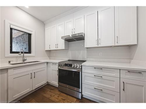 11 Cockshutt Road, Brantford, ON - Indoor Photo Showing Kitchen With Double Sink