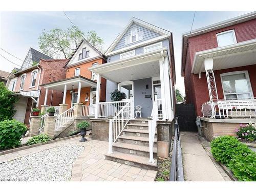 161 Oak Avenue, Hamilton, ON - Outdoor With Deck Patio Veranda With Facade