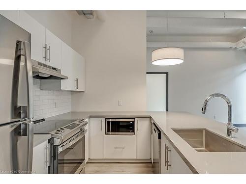 102-121 King Street E, Hamilton, ON - Indoor Photo Showing Kitchen With Stainless Steel Kitchen With Upgraded Kitchen