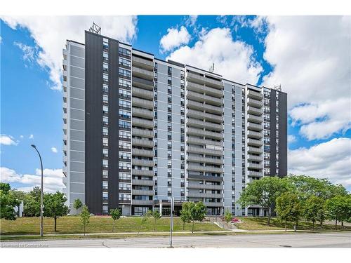 1008-2055 Upper Middle Road, Burlington, ON - Outdoor With Balcony With Facade