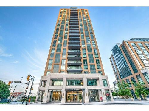 1201-2060 Lakeshore Road, Burlington, ON - Outdoor With Balcony With Facade