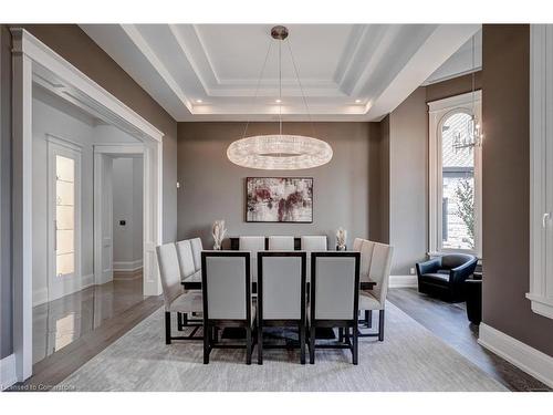 1272 Fiddlers Green Road, Ancaster, ON - Indoor Photo Showing Dining Room