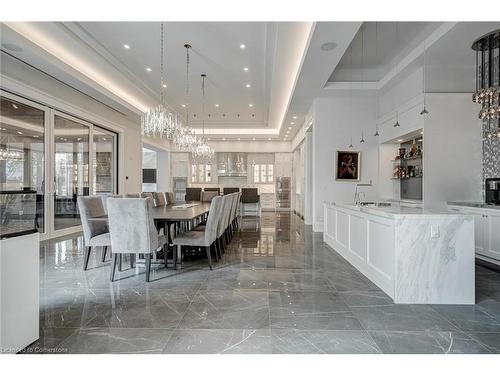 1272 Fiddlers Green Road, Ancaster, ON - Indoor Photo Showing Dining Room