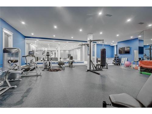 1272 Fiddlers Green Road, Ancaster, ON - Indoor Photo Showing Gym Room