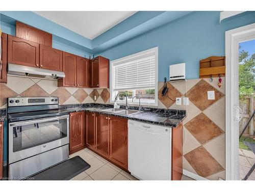 17-170 Dewitt Road, Stoney Creek, ON - Indoor Photo Showing Kitchen With Double Sink