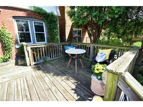 206 Grosvenor Avenue S, Hamilton, ON - Outdoor With Deck Patio Veranda With Exterior