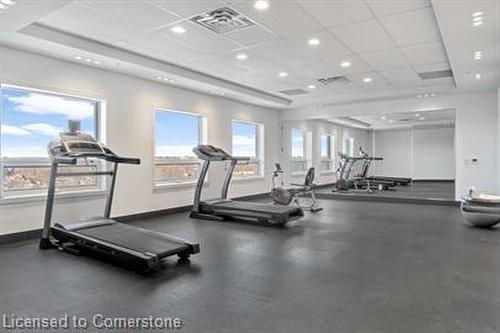 613-1 Wellington Street, Brantford, ON - Indoor Photo Showing Gym Room