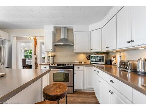 697 Sandy Bay Road, Dunnville, ON - Indoor Photo Showing Kitchen With Stainless Steel Kitchen