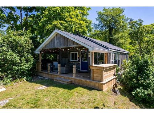 697 Sandy Bay Road, Dunnville, ON - Outdoor With Deck Patio Veranda