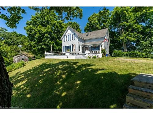 697 Sandy Bay Road, Dunnville, ON - Outdoor With Deck Patio Veranda