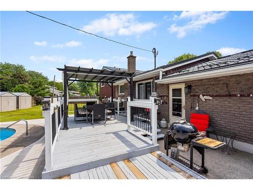 8371 Ares Court, Niagara Falls, ON - Outdoor With Deck Patio Veranda With Exterior