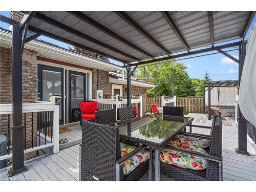 8371 Ares Court, Niagara Falls, ON - Outdoor With Deck Patio Veranda With Exterior