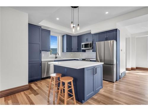 2076 Main Street N, Jarvis, ON - Indoor Photo Showing Kitchen With Stainless Steel Kitchen With Upgraded Kitchen