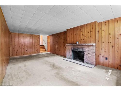 1352 Centre Road, Flamborough, ON - Indoor With Fireplace