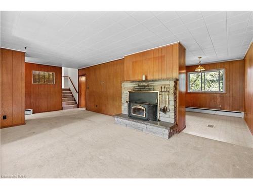 1352 Centre Road, Flamborough, ON - Indoor With Fireplace