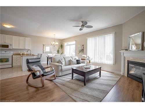 254 Galloway Trail, Welland, ON - Indoor Photo Showing Living Room With Fireplace