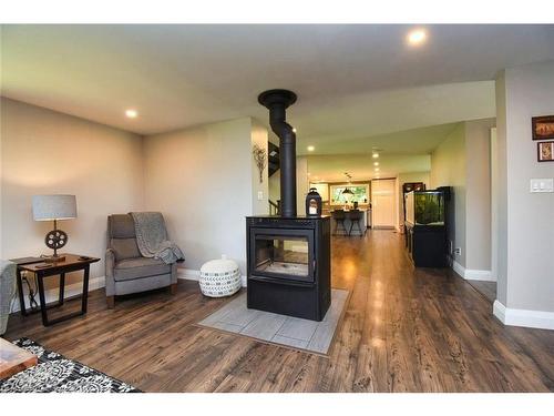 1620 Regional Rd 9 Road, Caledonia, ON - Indoor Photo Showing Living Room With Fireplace