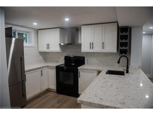 Lower Leve-225 Aldercrest Avenue, Hamilton, ON - Indoor Photo Showing Kitchen