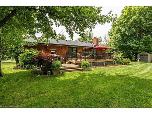 330 Ofield Road S, Dundas, ON - Outdoor With Deck Patio Veranda With Backyard