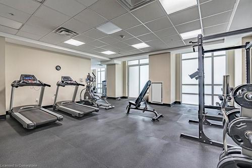 908-85 Robinson Street, Hamilton, ON - Indoor Photo Showing Gym Room