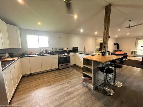 2030 First Avenue, Selkirk, ON - Indoor Photo Showing Kitchen With Double Sink