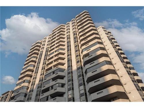 501-67 Caroline Street S, Hamilton, ON - Outdoor With Balcony With Facade