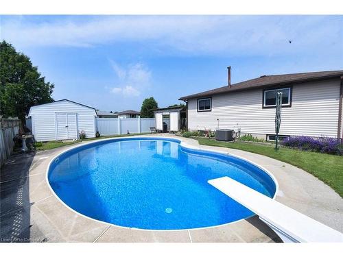 2 Westdale Avenue, Port Dover, ON - Outdoor With In Ground Pool With Backyard