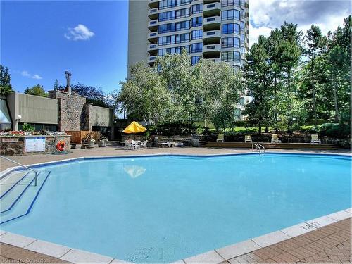 330-25 Bamburgh Circle, Toronto, ON - Outdoor With In Ground Pool