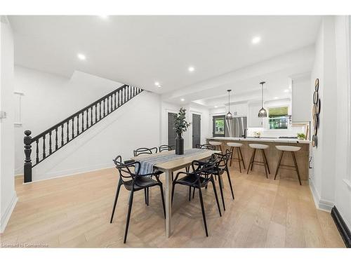 15 Pine Street, Hamilton, ON - Indoor Photo Showing Dining Room