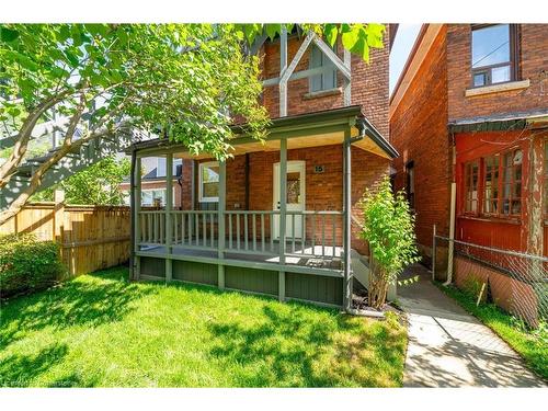 15 Pine Street, Hamilton, ON - Outdoor With Deck Patio Veranda