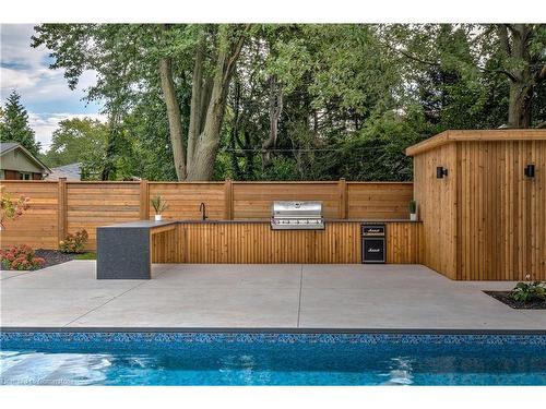 298 Strathcona Drive, Burlington, ON - Outdoor With In Ground Pool