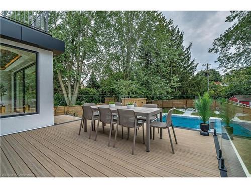 298 Strathcona Drive, Burlington, ON - Outdoor With Deck Patio Veranda