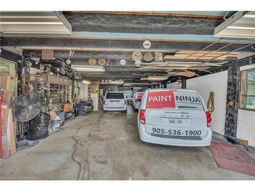 441 Barton Street, Stoney Creek, ON - Indoor Photo Showing Garage