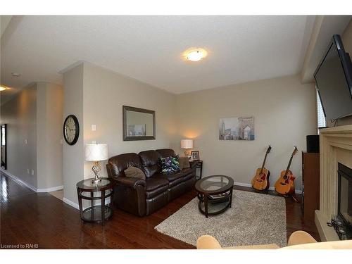 115 Emick Drive, Hamilton, ON - Indoor Photo Showing Living Room With Fireplace