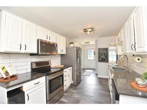 40 Mcmurray Street, Brantford, ON - Indoor Photo Showing Kitchen With Double Sink