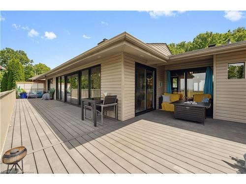 33 Leslie Drive, Stoney Creek, ON - Outdoor With Deck Patio Veranda With Exterior