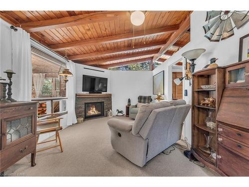 14 Anchor Lane, Selkirk, ON - Indoor With Fireplace