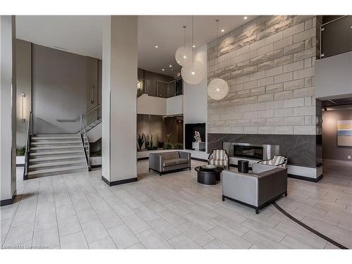 814-551 Maple Avenue, Burlington, ON - Indoor Photo Showing Other Room With Fireplace