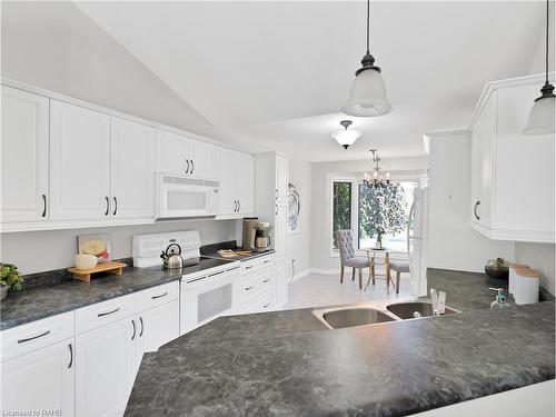 36 Sea Breeze Drive, Port Dover, ON - Indoor Photo Showing Kitchen With Double Sink