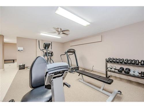 608-35 Towering Heights Boulevard, St. Catharines, ON - Indoor Photo Showing Gym Room