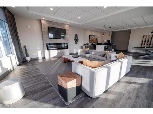 2910-20 George Street, Hamilton, ON - Indoor Photo Showing Living Room With Fireplace