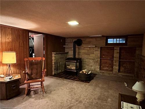 961 Canal Bank Road, Dunnville, ON - Indoor With Fireplace