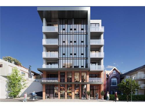 204-11 Robert Street, Hamilton, ON - Outdoor With Balcony With Facade