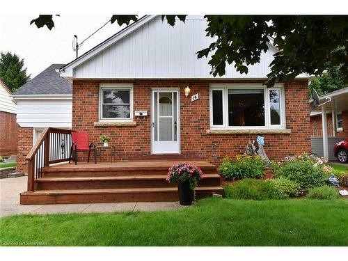 14 David Street, Dundas, ON - Outdoor With Deck Patio Veranda